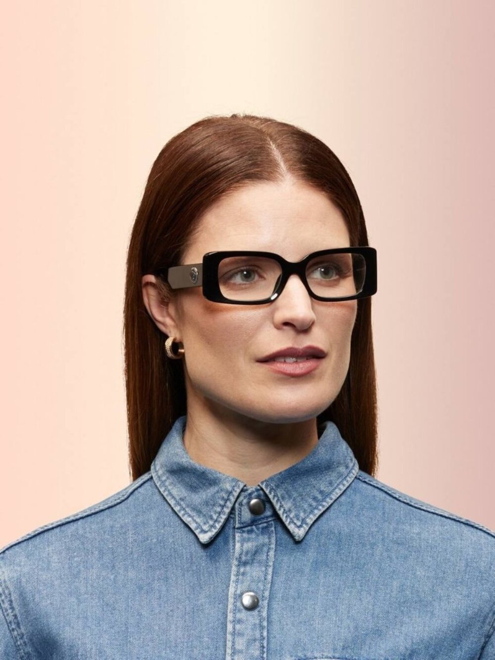 Versace VE3362U GB1 Eyeglasses Black 51mm Rectangle Frame